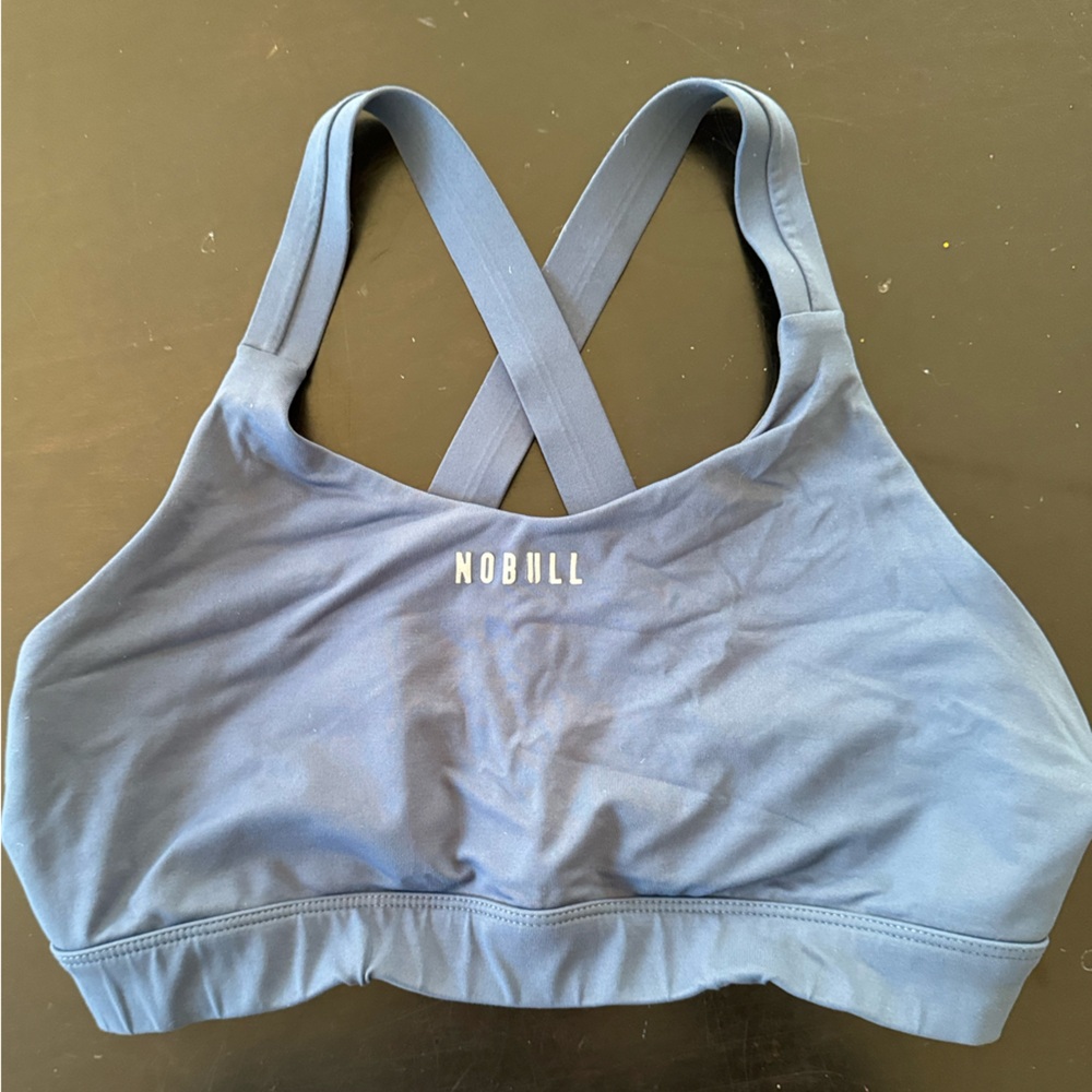 NOBULL Blue Pace Sports Bra XL